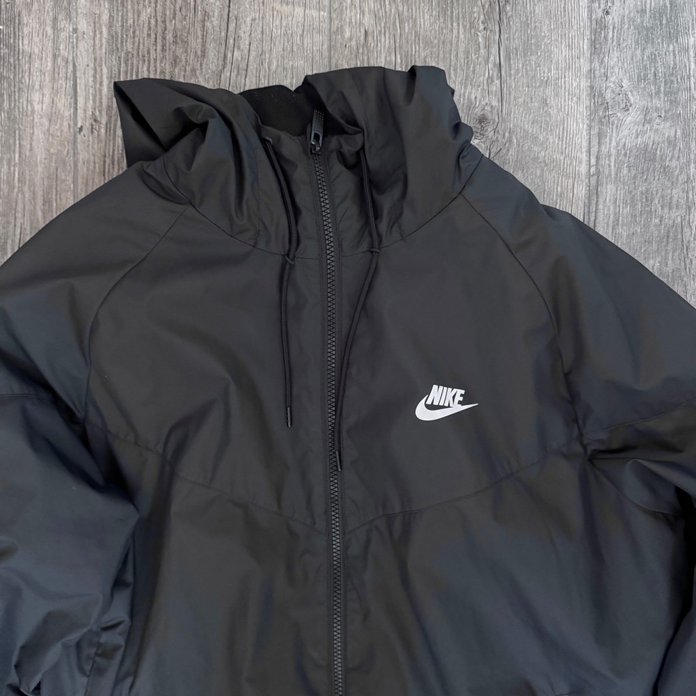 Nike Sportswear Windrunner Hooded Zip Jacket Black Men’s Large